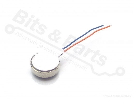 Trilling/vibratie motortje 10mm rond 3-4,5V 